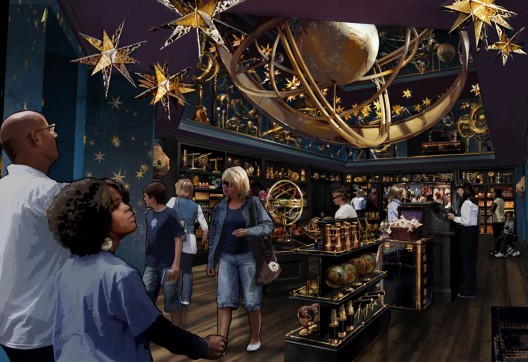 Universal Orlando Resort opened its new, richly detailed Harry Potter-themed area to news media and other travel industry insiders Wednesday night.