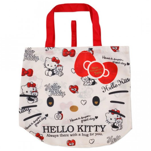 Hello Kitty 40th Anniversary Tote Bag: Hug