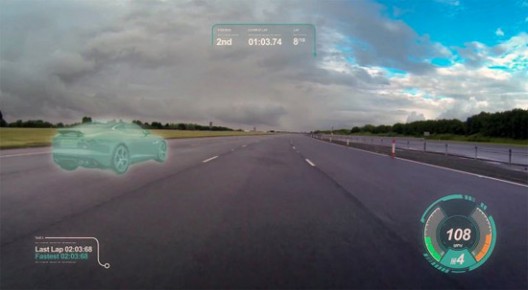 Jaguar designs windscreen that turns real racing into a cool videogame