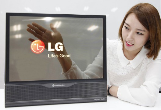 The electronics company LG hopes to release a paper-thin TV panel by 2017.