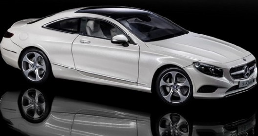 Mercedes S Class Coupe In Ratio Of 1:18 And 1:43