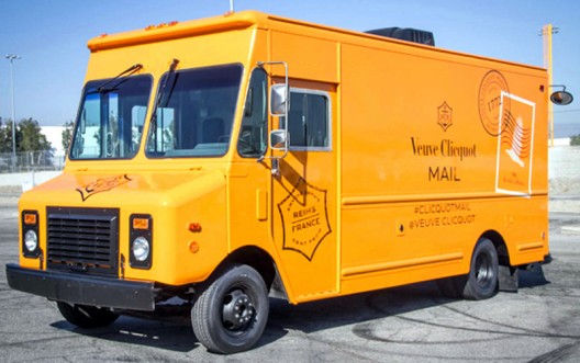 Veuve Clicquot Mail Truck Tours The US