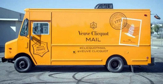 Veuve Clicquot Mail Truck Tours The US