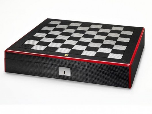 Ferrari Chess Set is a Carbon-Fiber Work of Art