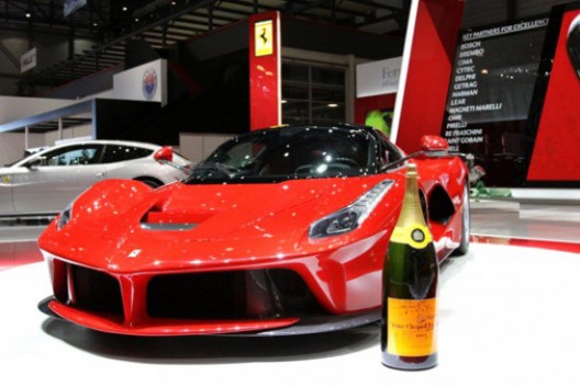 Veuve Clicquot teams up with Ferrari for limited edition champagne