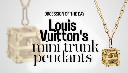 Louis Vuittons Les pendentifs "Petites Malles