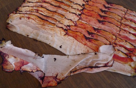 Would You Pay $165 for Silk Bacon Scarf?