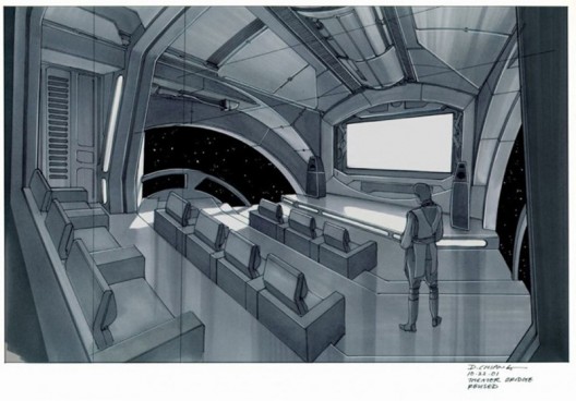 Custom-made Star Wars Death Star Home Theater