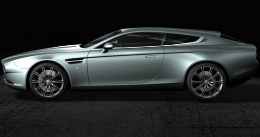 Aston Martin Virage Shooting Brake Zagato, whose premiere will be held at the event Chantilly Arts & Elegance