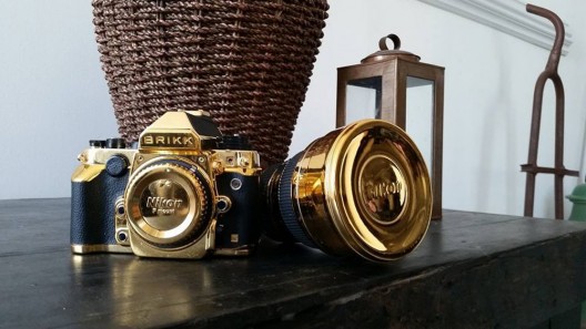 Nikon DF DSLR Camera Dressed In 24K Gold