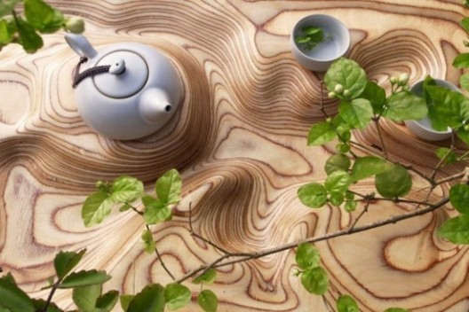 Confluence - Chinese Tea Tray by Artonomos
