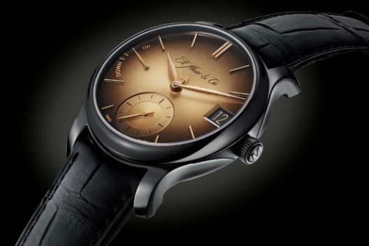 Endeavour Perpetual Calendar Black Golden Edition Watch By H. Moser & Cie