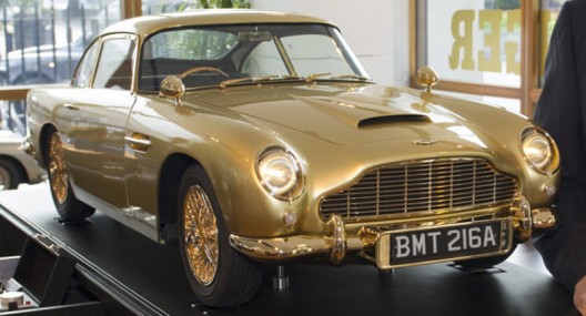 Gold-Plated Aston Martin DB5 Model at Christie’s Charity Auction