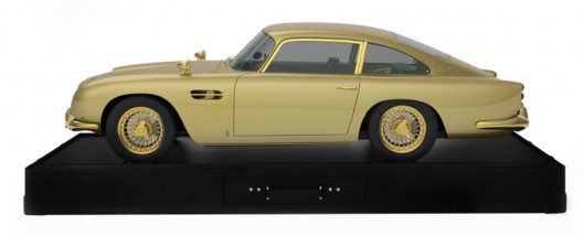 Gold-Plated Aston Martin DB5 Model at Christie's Charity Auction