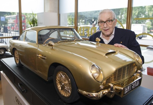 Gold-Plated Aston Martin DB5 Model at Christie's Charity Auction