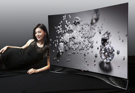 LG Curved OLED TV With Swarovski Chic
