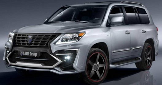 modified Lexus LX 570 with a 5.7-liter V8 engine