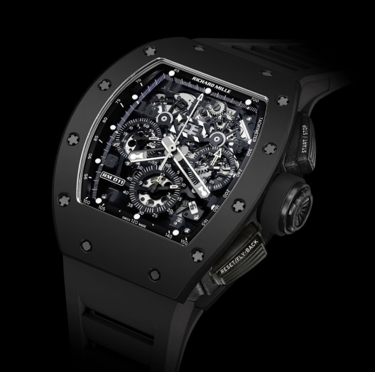 Richard Mille's RM 011 Automatic Flyback Chronograph Black Phantom