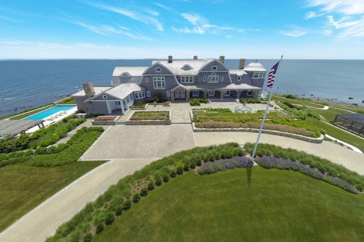 Seafront Estate at the tip of Mishaum Point on Sale for $25 Million