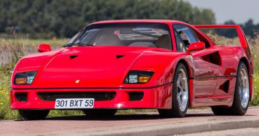 1989 Ferrari F40 Owned By Nigel Mansell Sold For $885,000