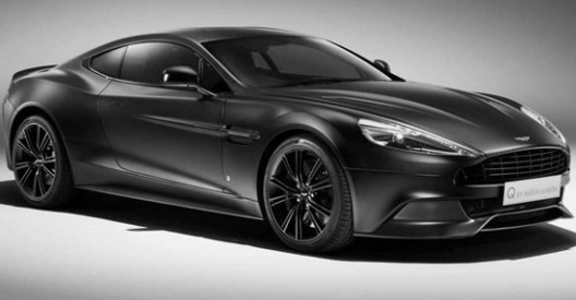 Q By Aston Martin Vanquish Satin Jet Black