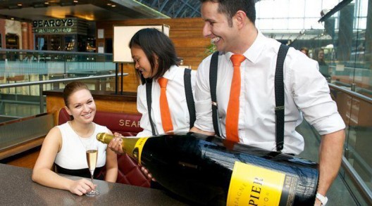Largest Bottle of Champagne Arrives in London