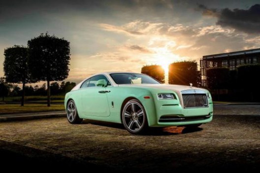 Lime Green Rolls-Royce Wraith For Michael Fux