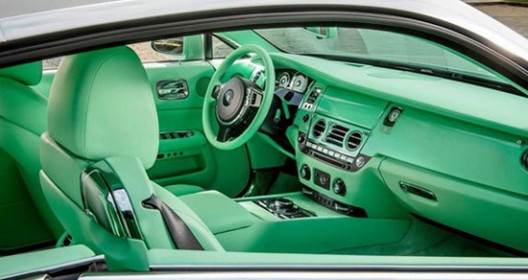 Lime Green Rolls-Royce Wraith For Michael Fux