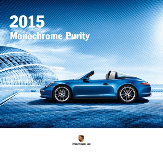 Porsche Calendar 2015 + Collector's Medal - Monochrome Purity
