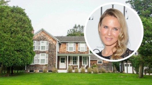 Renée Zellweger's East Hampton Estate on Sale for $4,45 Million