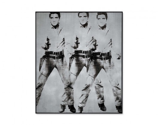 Andy Warhol's Triple Elvis Artwork Sold for $81.9 Million at Christie's