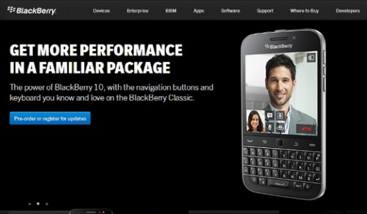 You Can Pre-order BlackBerry Classic Smartphone