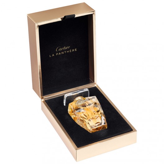 Cartier Bottles Up The Panthère Extrait In Gold