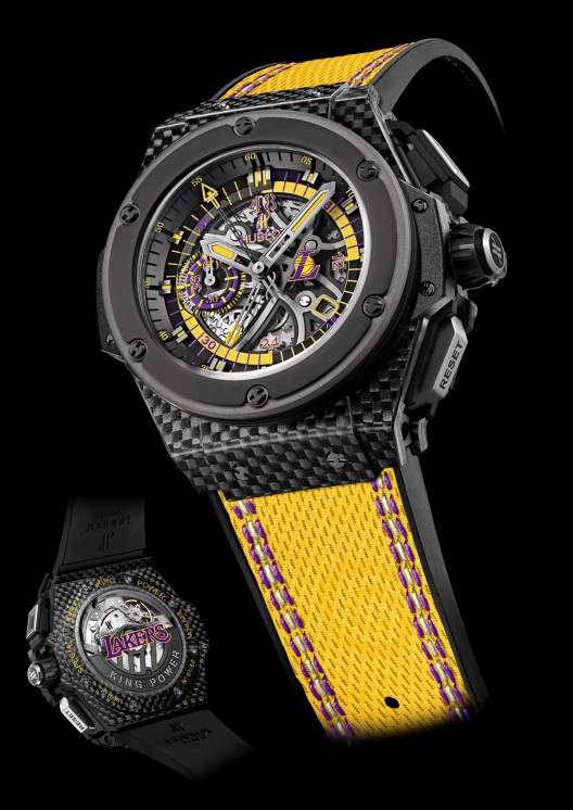 Hublot Unveils King Power Los Angeles Lakers Wristwatch