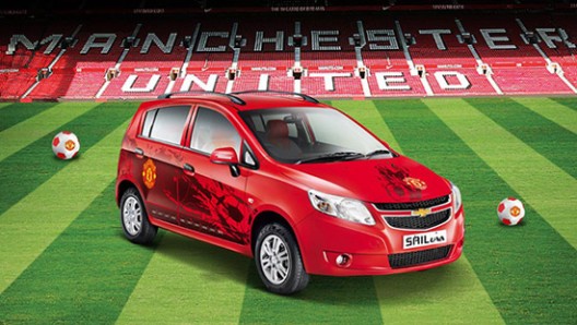 US carmaker has delivered to Manchester United football club, in April, 15 cars, Corvette and Camaro models