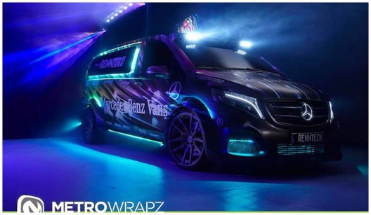Mercedes Benz Van Wrapped by MetroWrapz and RENNtech