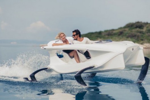 The Future of Speedboat: Electric Catamaran from Slovenia who "Flies" Above the Water
