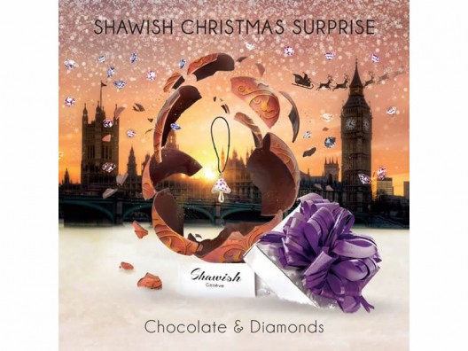 Shawish Christmas Gift - Jewel Inside Chocolate Egg