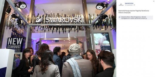 Swarovski's New Milan Flagship Opened Its Doors