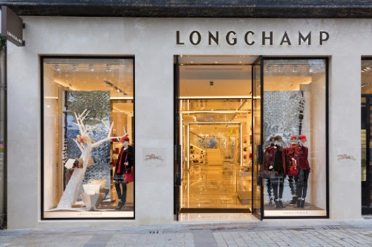 Longchamp opened its new flagship store in Paris on the prestigious Champs-Élysées