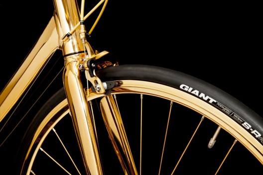 24K Gold Men's Racing Bike by Goldgenie