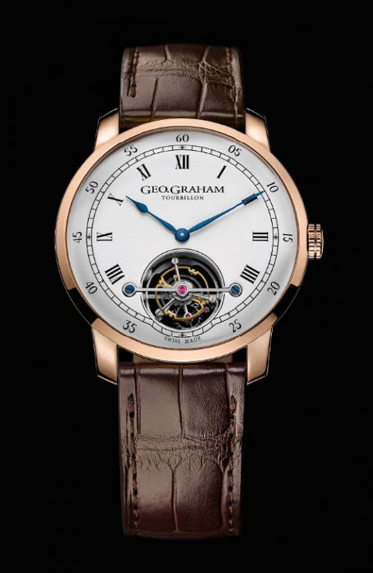 Graham Introduced Geo.Graham Tourbillon In Honor Of The Brand's Founder