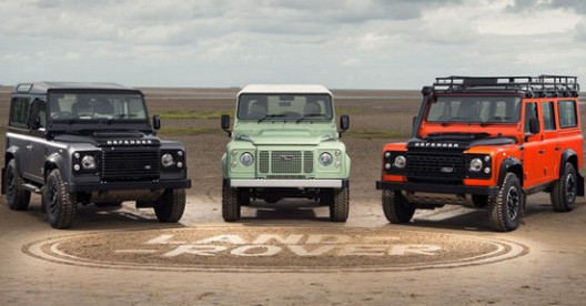 Land Rover Defender will appear in three new special editions