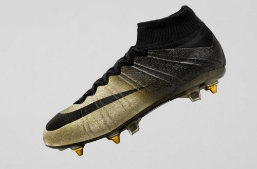 Cristiano Ronaldo Receives Nike's Diamond-studded Gold Boots