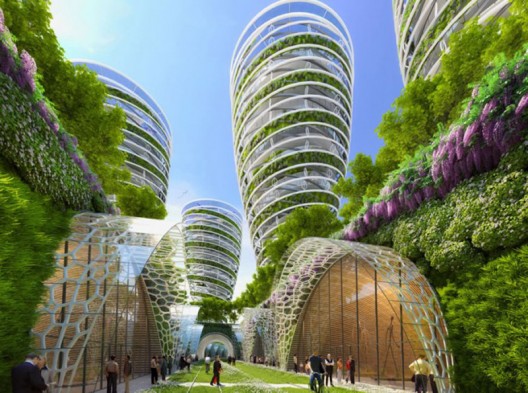 Vincent Callebauts Plans for Paris - Smart City of the Future