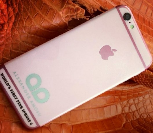 iPhone 6 in Pink! Amosu Launches It for Valentine's Day