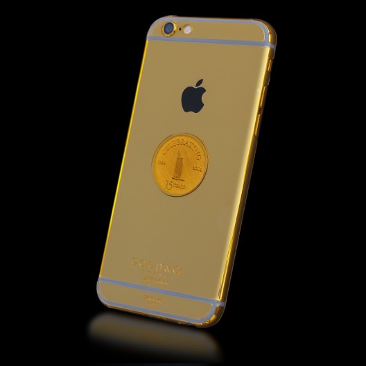 To celebrate its 15th anniversary, Burj al-Arab Hotel has ordered 30 copies of the iPhone 6 devices made of gold