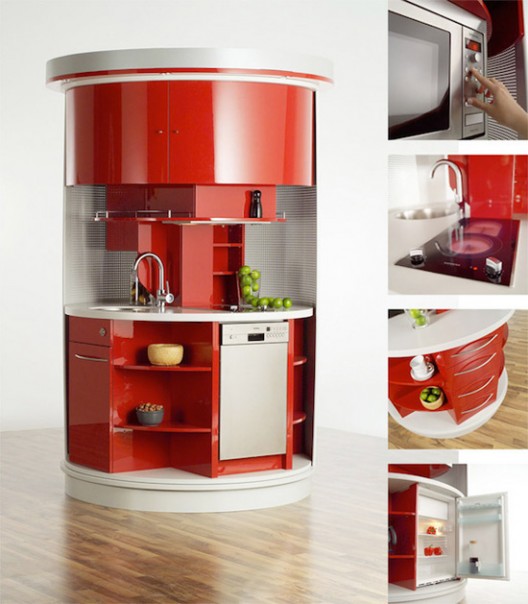 Smart Circular Kitchen With Everything You Could Ever Need