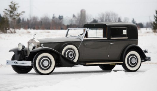 1933 Rolls-Royce Phantom II Continental Town Car by Brewster at auction
