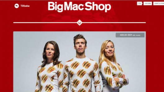 McDonald's new ''Big Mac'' Fashion Line